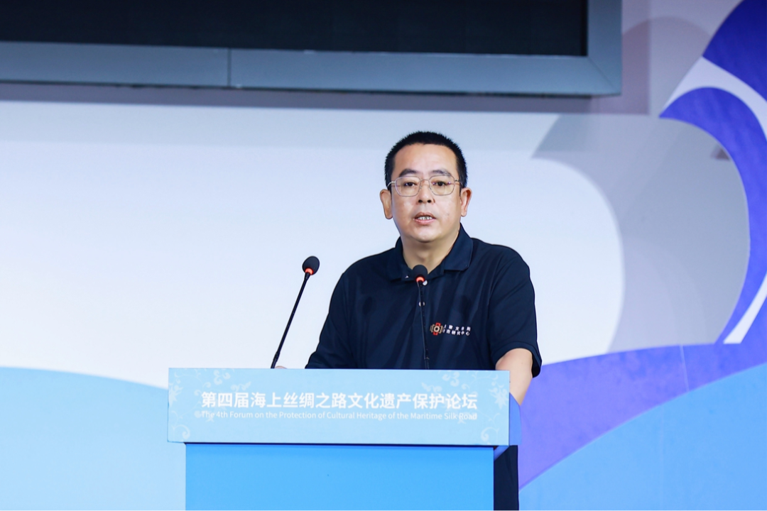 国家文物局考古研究中心水下考古研究所  所长 邓启江 发表主旨演讲