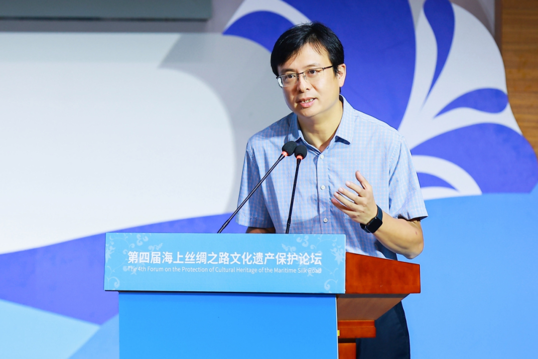 宁波中国港口博物馆馆长 冯毅 发表主旨演讲