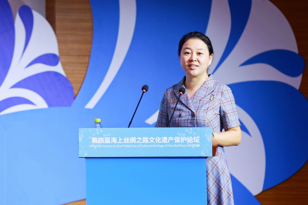 中国（海南）南海博物馆副馆长 朱磊 发表主旨演讲